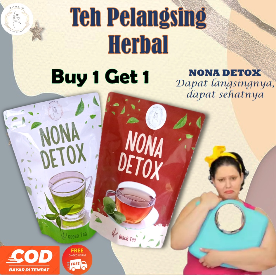 NONA DETOX TEH PELANGSING/PELANGSING BADAN/TEH/TEH HERBAL/PELANGSING/PELANGSING HERBAL/OBAT DIET HER
