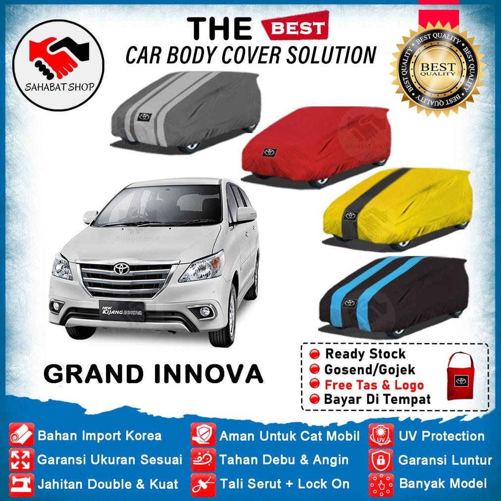 Sahabat Body Cover Mobil Innova / Sarung Penutup Grand Innova Outdoor 2011 2012 2013 2014 2015 / Tut
