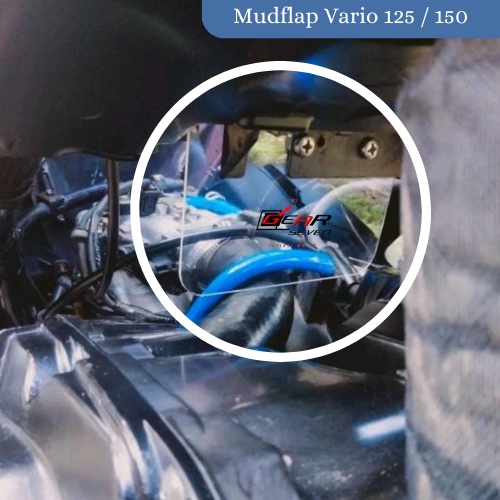 Mudflap akrilik Honda vario 125 /150 Mudflap Vario 125 150 Mudflap Penahan Lumpur Mudflap akrilik