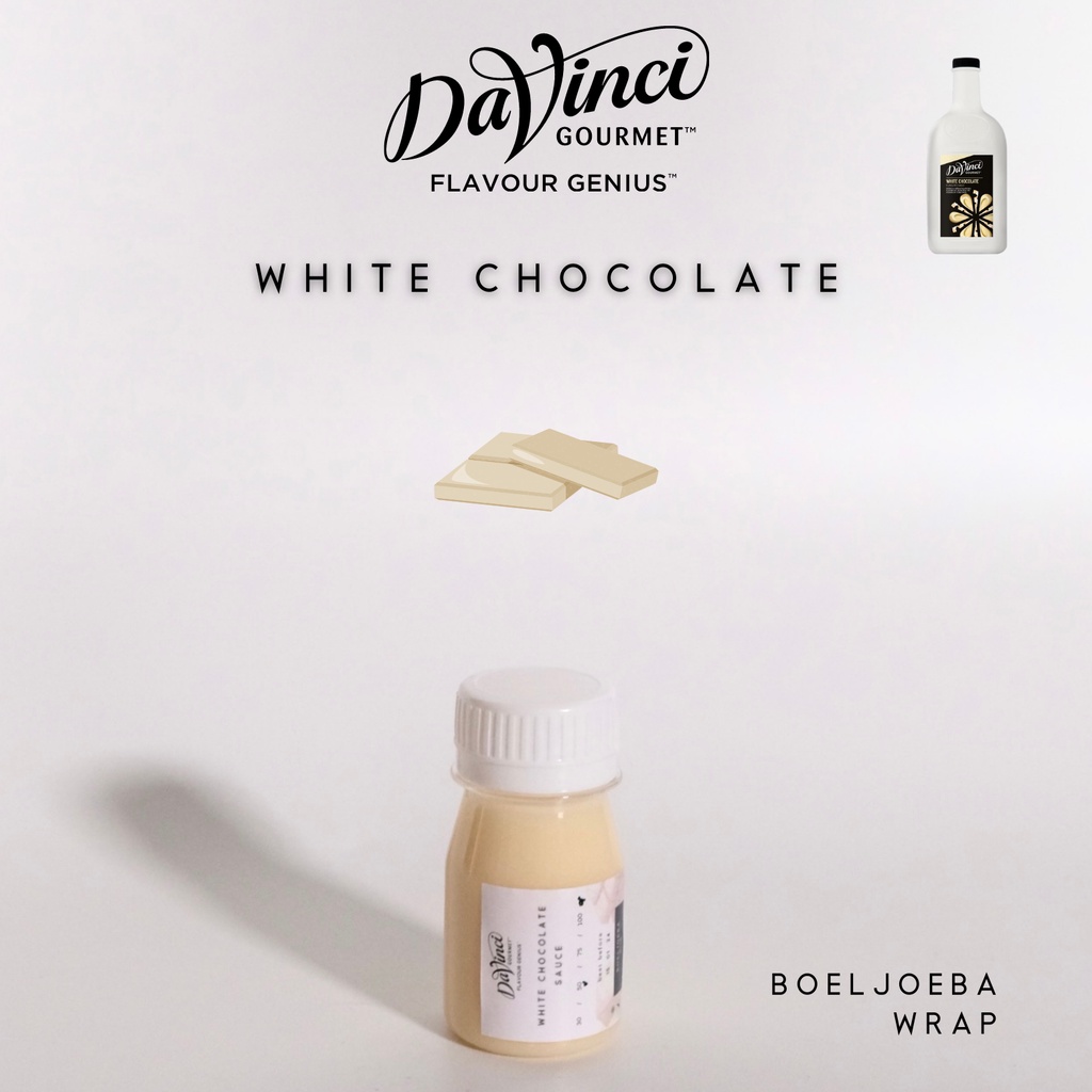 

Davinci White Chocolate Sauce Repack [30, 50, 100] g