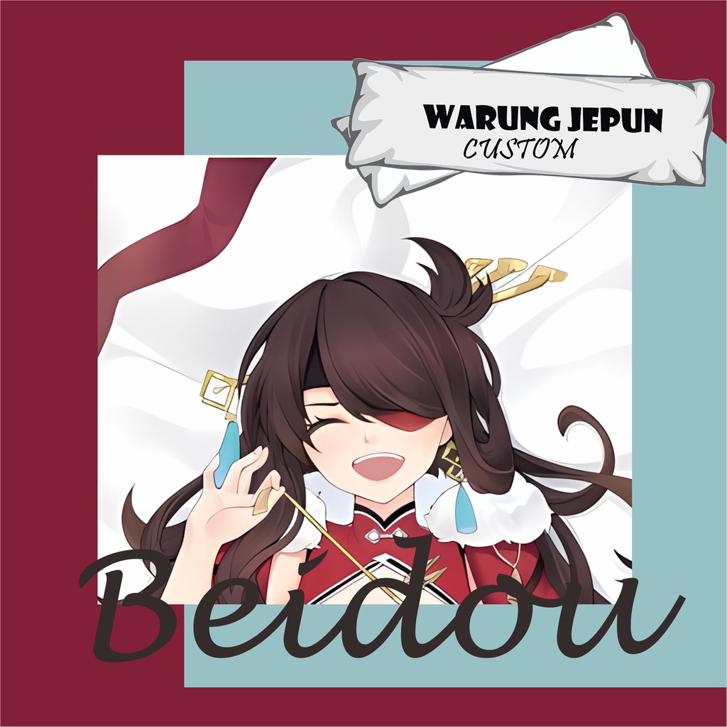 Dakimakura Beidou Genshin Impact