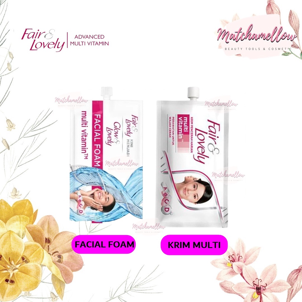 ❄️MATCHA❄️ FAIR &amp; GLOW LOVELY FACIAL FOAM - KRIM PENCERAH FAIR N LOVELY ORIGINAL