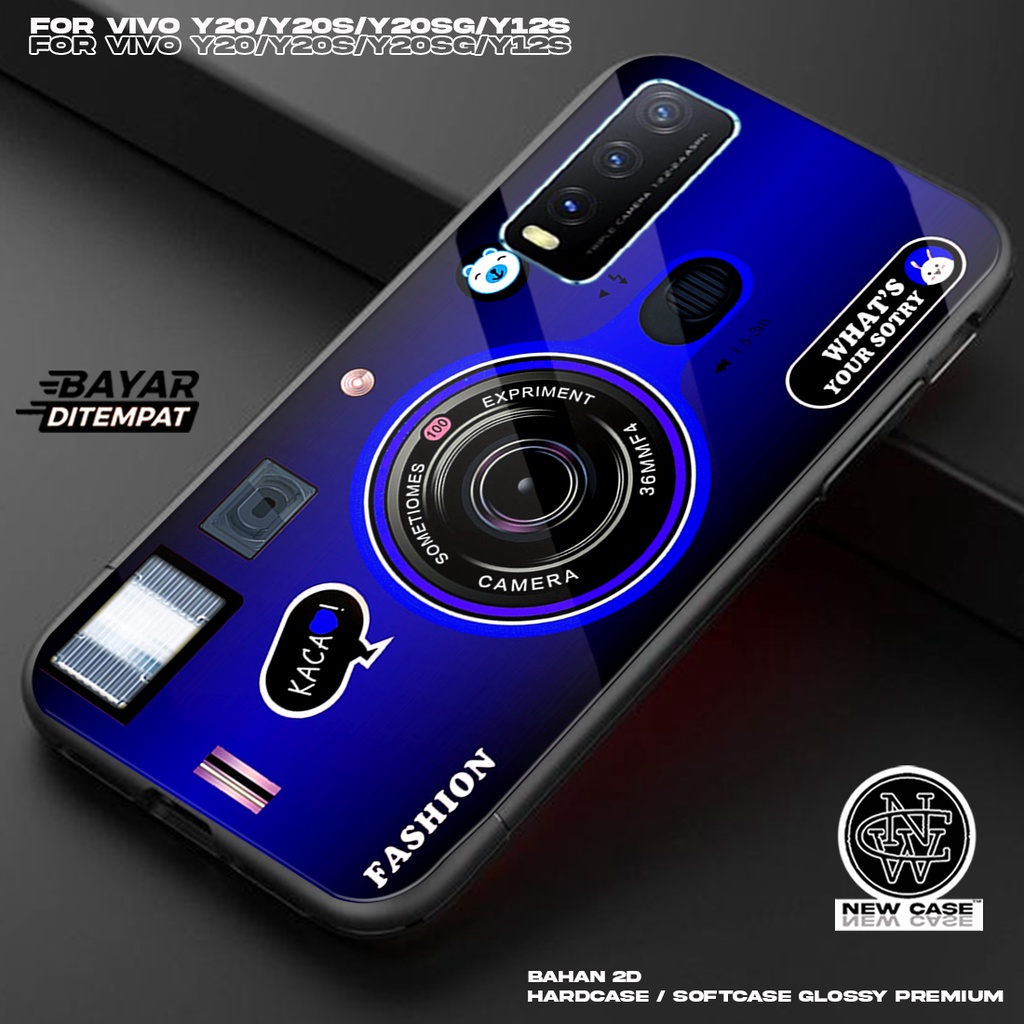 Case VIVO Y20/Y20S/Y20SG/Y12S - Casing Hp Terbaru 2023 Case lord case14 [ case KAMERA ] Silikon Hp M
