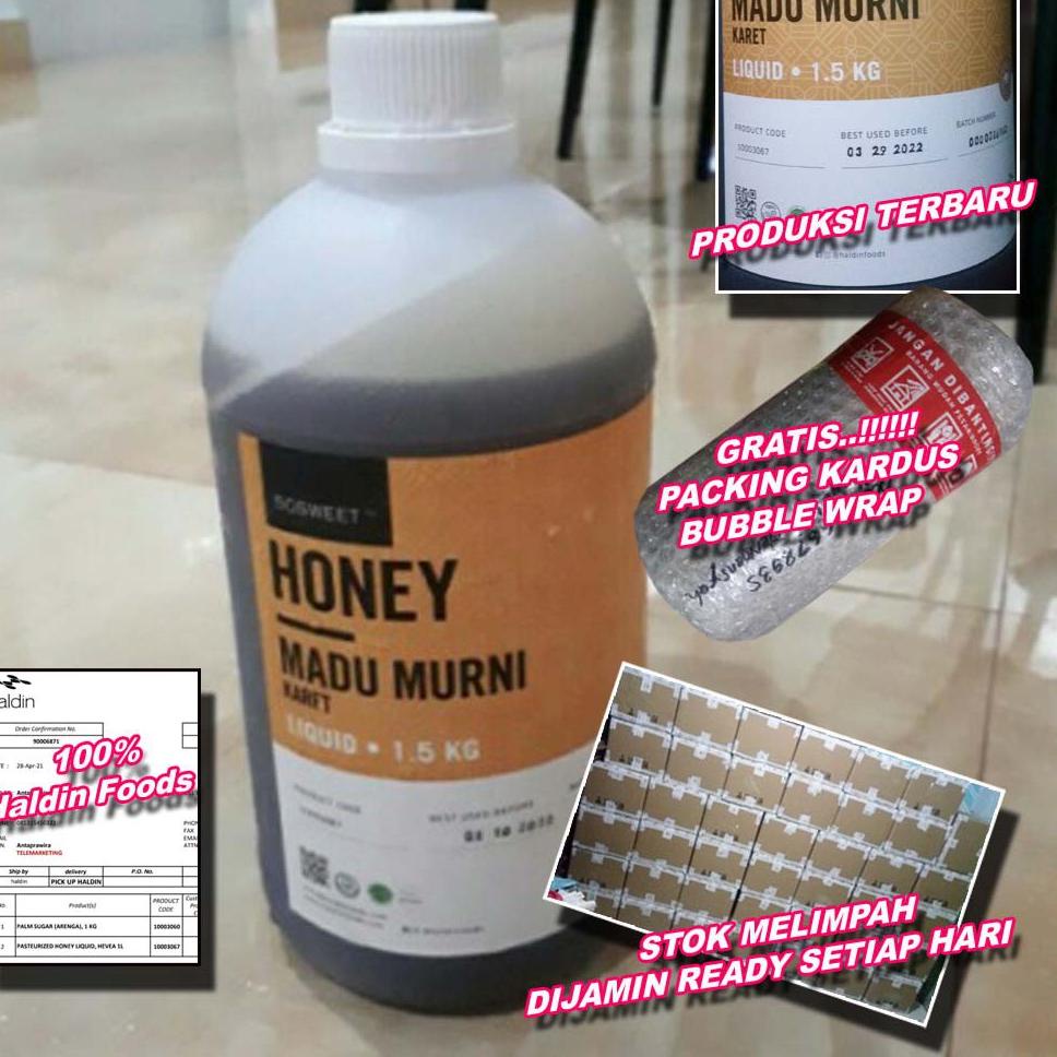 

♠ Murni 100% Karet Hevea Haldin Foods 1,5kg ➢