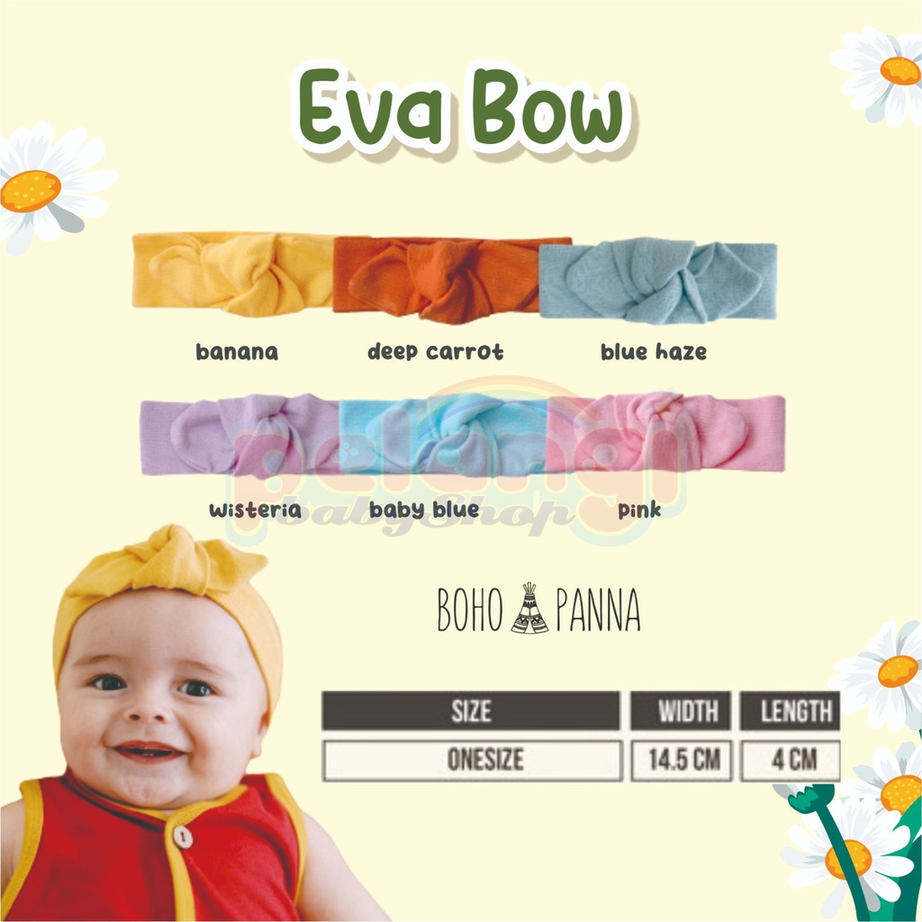 BOHOPANA | BOHO | BOHO PANNA EVA BOW | PITA BAYI | BANDO BAYI