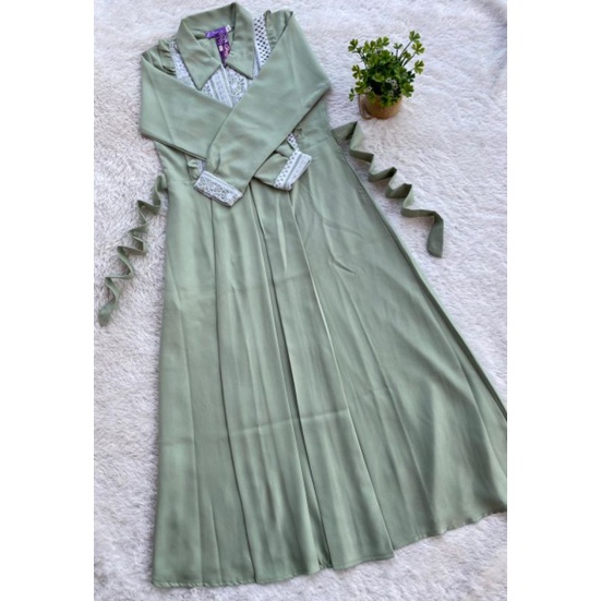 gamis anak remaja amanda dress