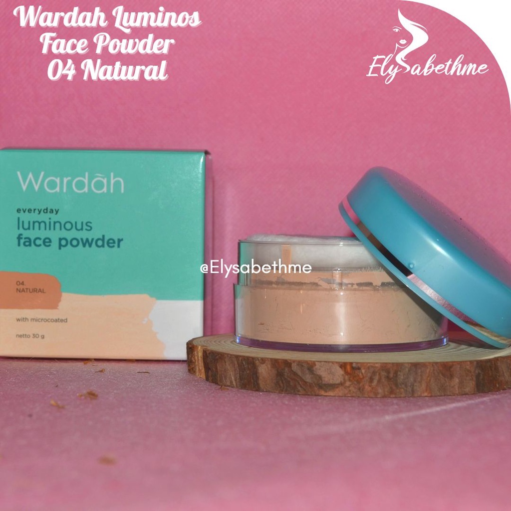 ✿ELYSABETHME✿ 🅆 🄰 🅁 🄳 🄰 🄷 Wardah Everyday Luminous Face powder bedak premium anti wajah berminyak kosmetik halal