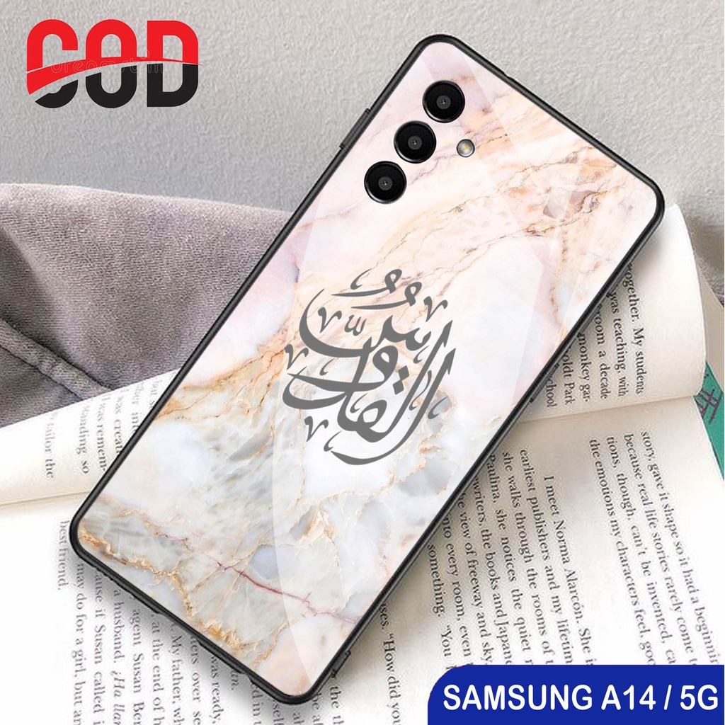 [G21] CASE SAMSUNG A14 5G - SOFTCASE GLASS KACA SAMSUNG A14 5G - SOFTCASE KACA SAMSUNG A14 5G