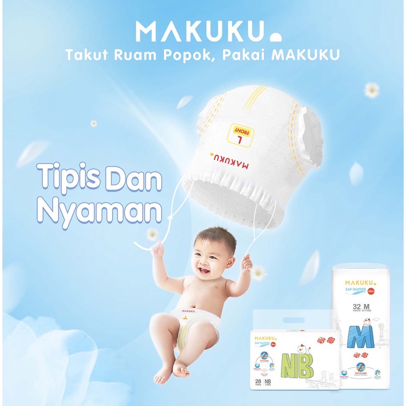 MAKUKU SAP DIAPERS NEW SLIM M32 PANTS