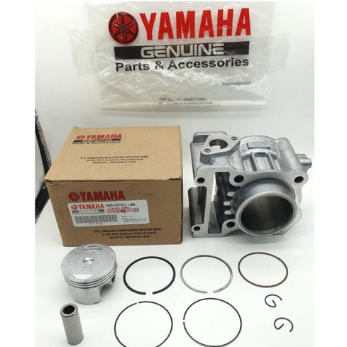 BLOK SEHER MOTOR YAMAHA XEON KARBU ORIGINAL YGP SUDAH KOMPLIT 44D KD144