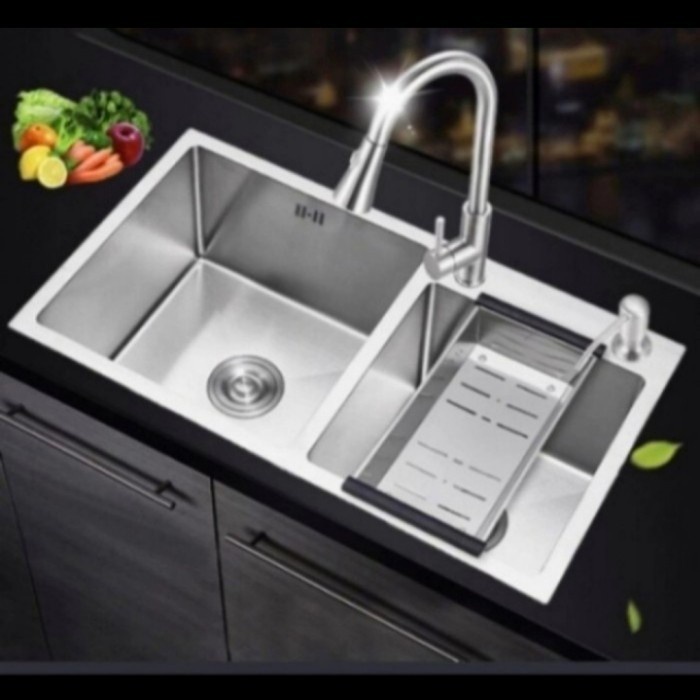 Sink Stainless 8245/Bak Cuci Piring 8245 Stainless / Loogine ORI