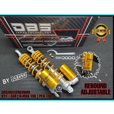 Shockbreaker DBS Premium 116 E Series 722 NMax155 Old PCX150 Tabung Bawah Steering Dumper Non Dumper