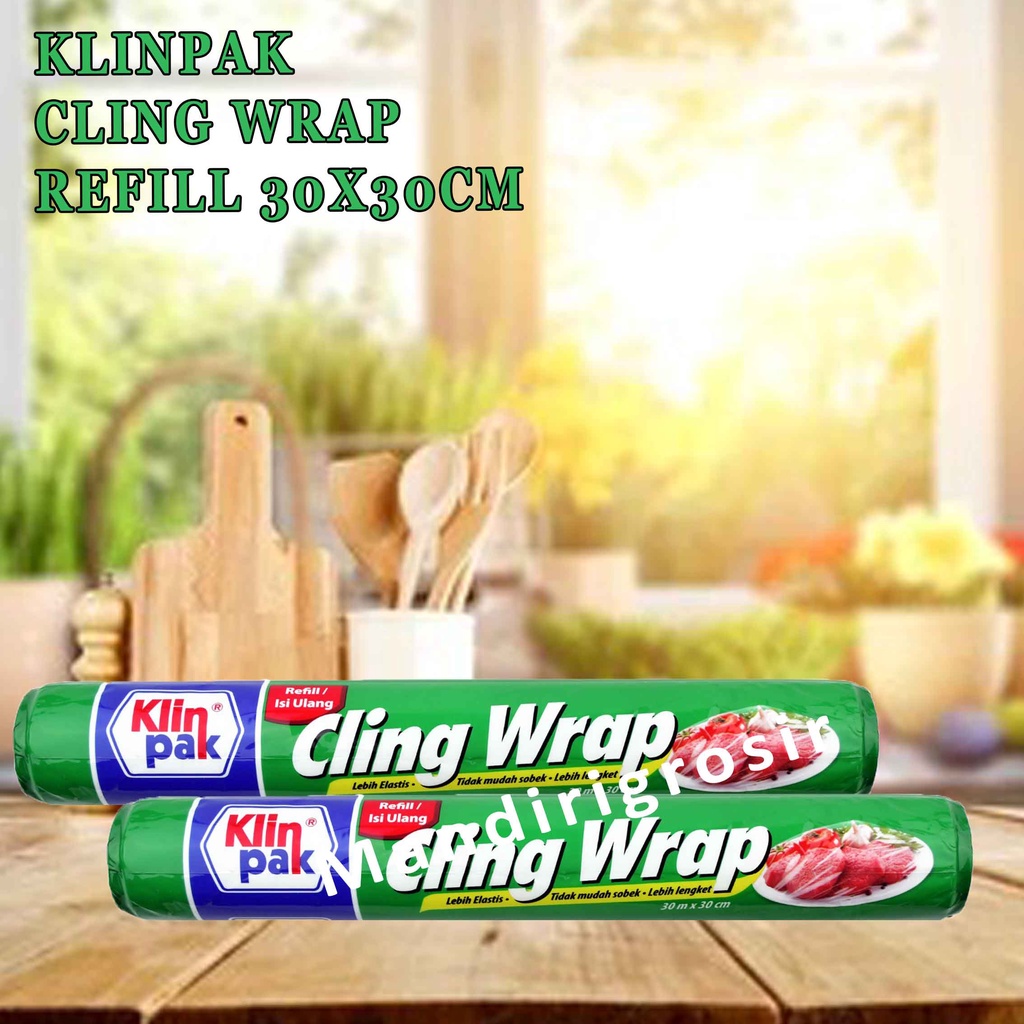 Cling Wrap Refill* Klinpak* 30mx30cm