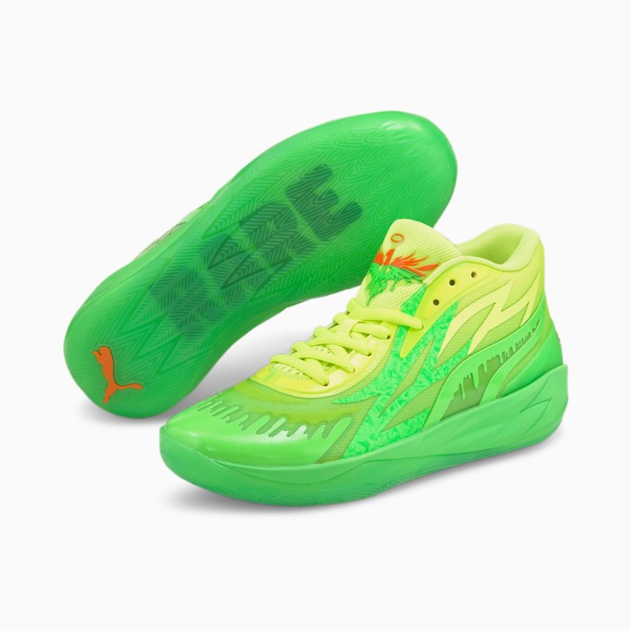SEPATU BASKET PUMA MB.02 SLIME 377584_01 LAMELO BALL