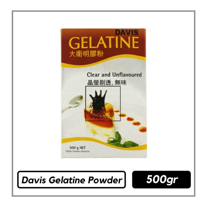 

Davis Gelatine 500 Gram