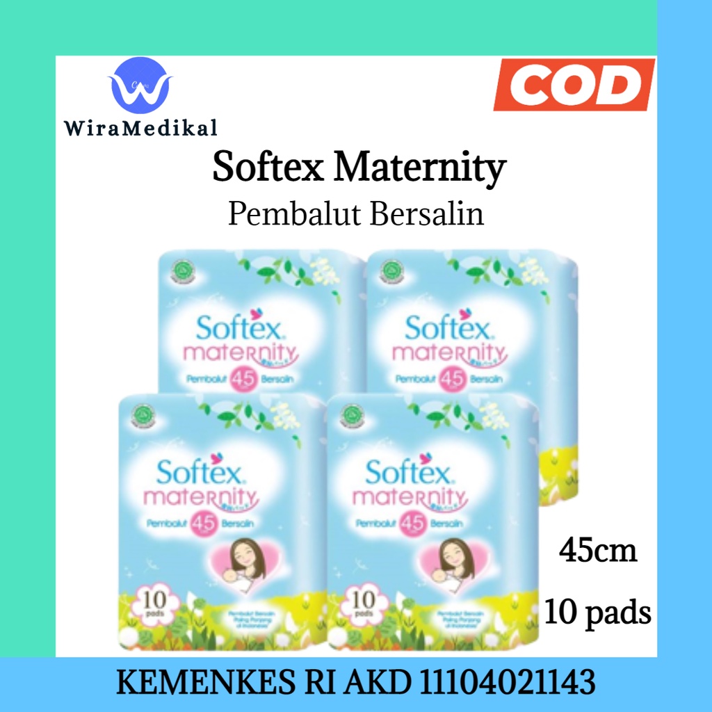 Softex Maternity Pembalut 45 cm 10s