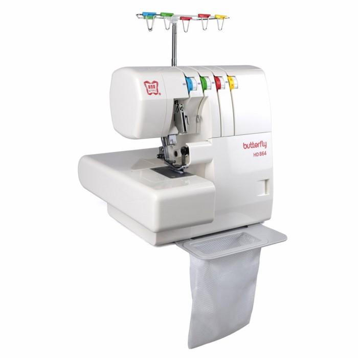 Terlaris Butterfly Hd 864 Mesin Obras Dan Necci Portable / Mesin Obras Portabel