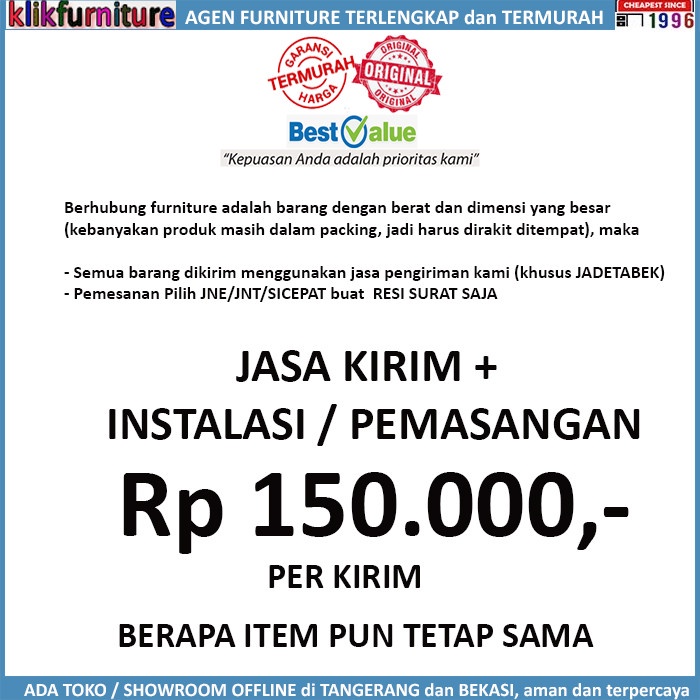 

Books Jasa Kirim Dan Instalasi 150Rb