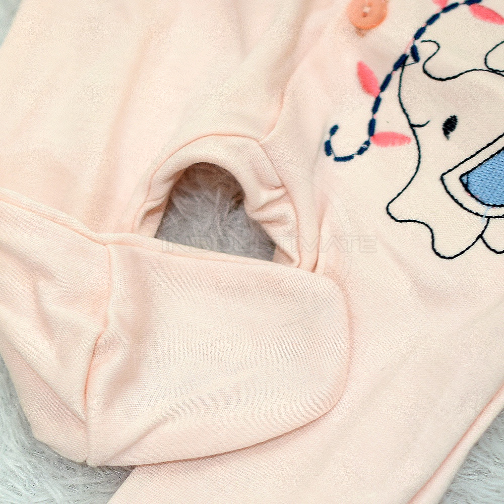 1Pcs Jumpsuit Bayi Kaki Tutup Lengan Panjang Jumper Bayi Perempuan Newborn Baju Bayi Perempuan Baby Sleepsuit BC-079 Baju Tidur Bayi Jumpsuit Panjang Kaki Tutup Pakaian Bayi