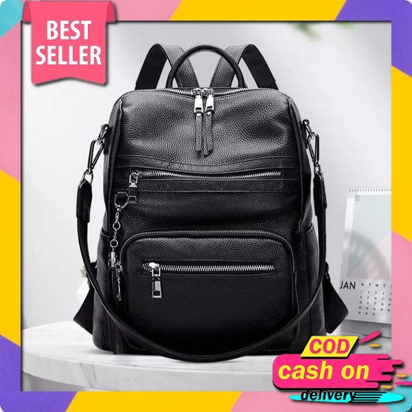 Tas Ransel Wanita Chibao Original Anti Air Ungu Lilac Risanen Ta702P5 Import Backpack Gendong Punggu