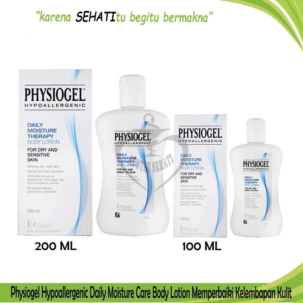 Physiogel hypoallergenic Moisture Care Body Lotion Dry Sensitive