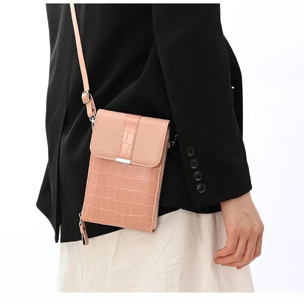 POCKET MID - Dompet Pocket Tempat Hp Wanita Mormon Koin Kartu