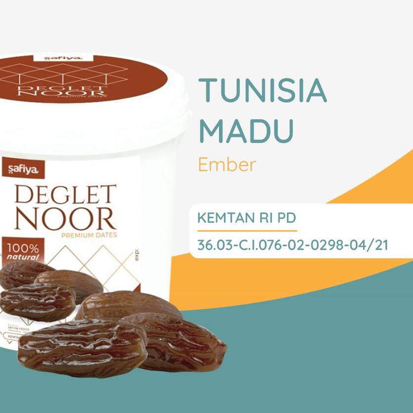 

♦ Kurma Tunisia Ember 850gr Super Premium Safiya Food ✳