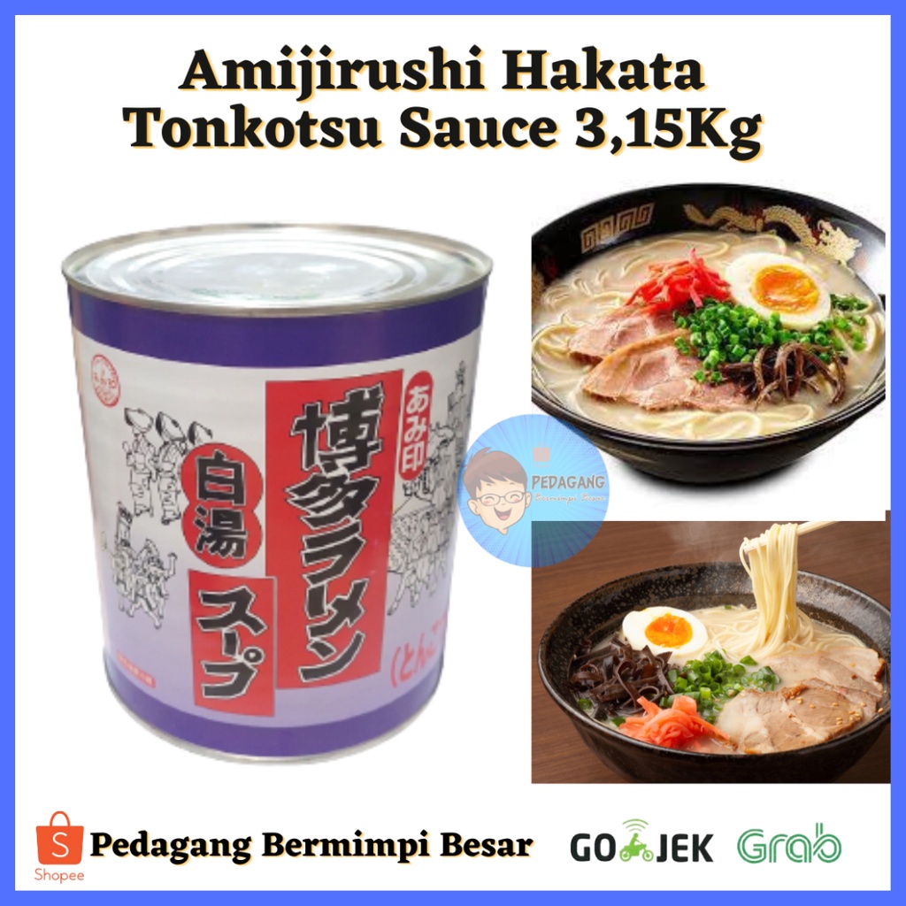 Amijirushi Hakata Tonkotsu Sauce 3,15Kg/  Saus Tonkatsu