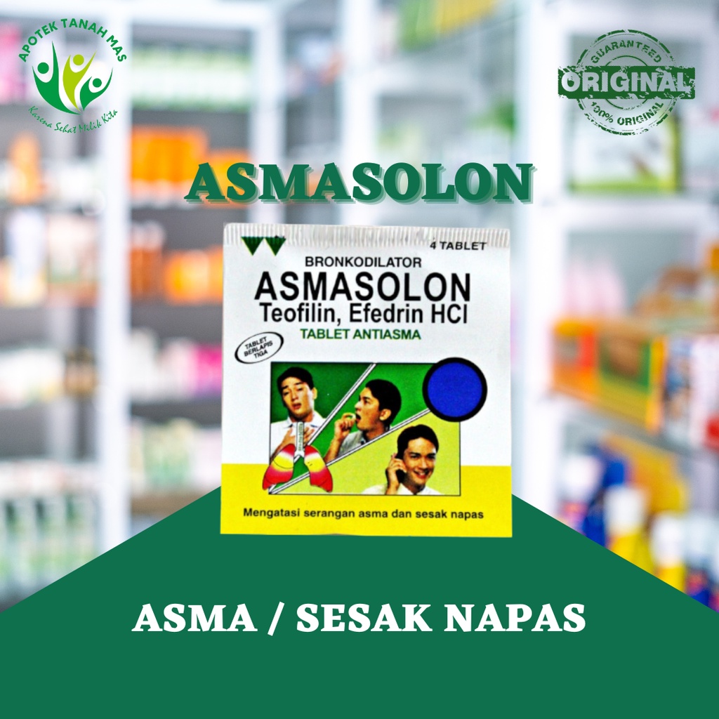 Asmasolon untuk Obat Asma dan Sesak Napas