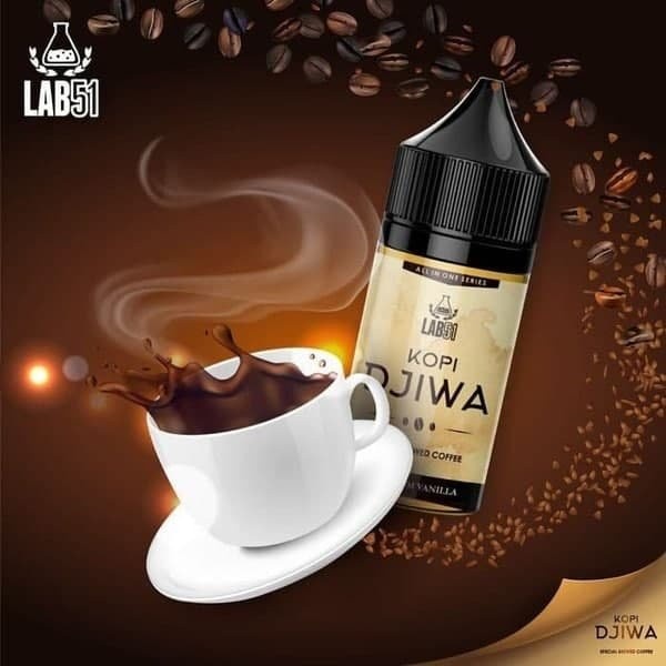 LIQUID KOPI DJIWA 30ML COFFEE RUM VANILLA