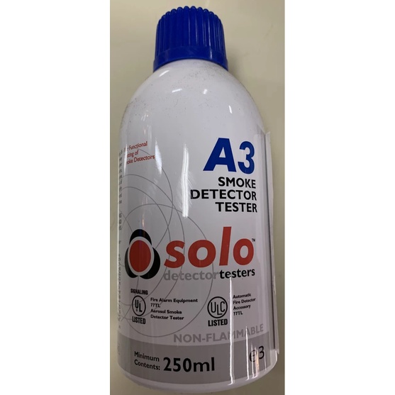 Smoke detector tester testing Solo A3 A5 A7 A10, Test cek asap detecto