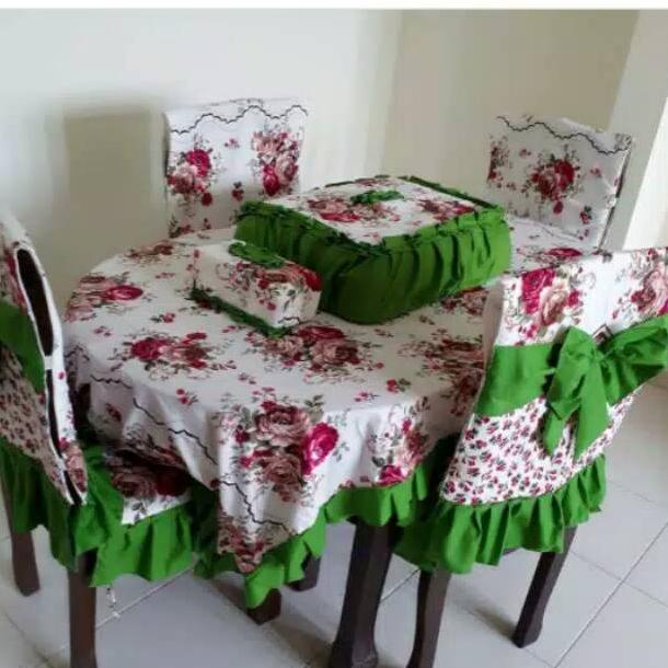 TAPLAK MEJA TAPLAK MEJA SET 4KURSI MAKAN /HOMESET KURSI 4 PLUS SAJI GB545YH
