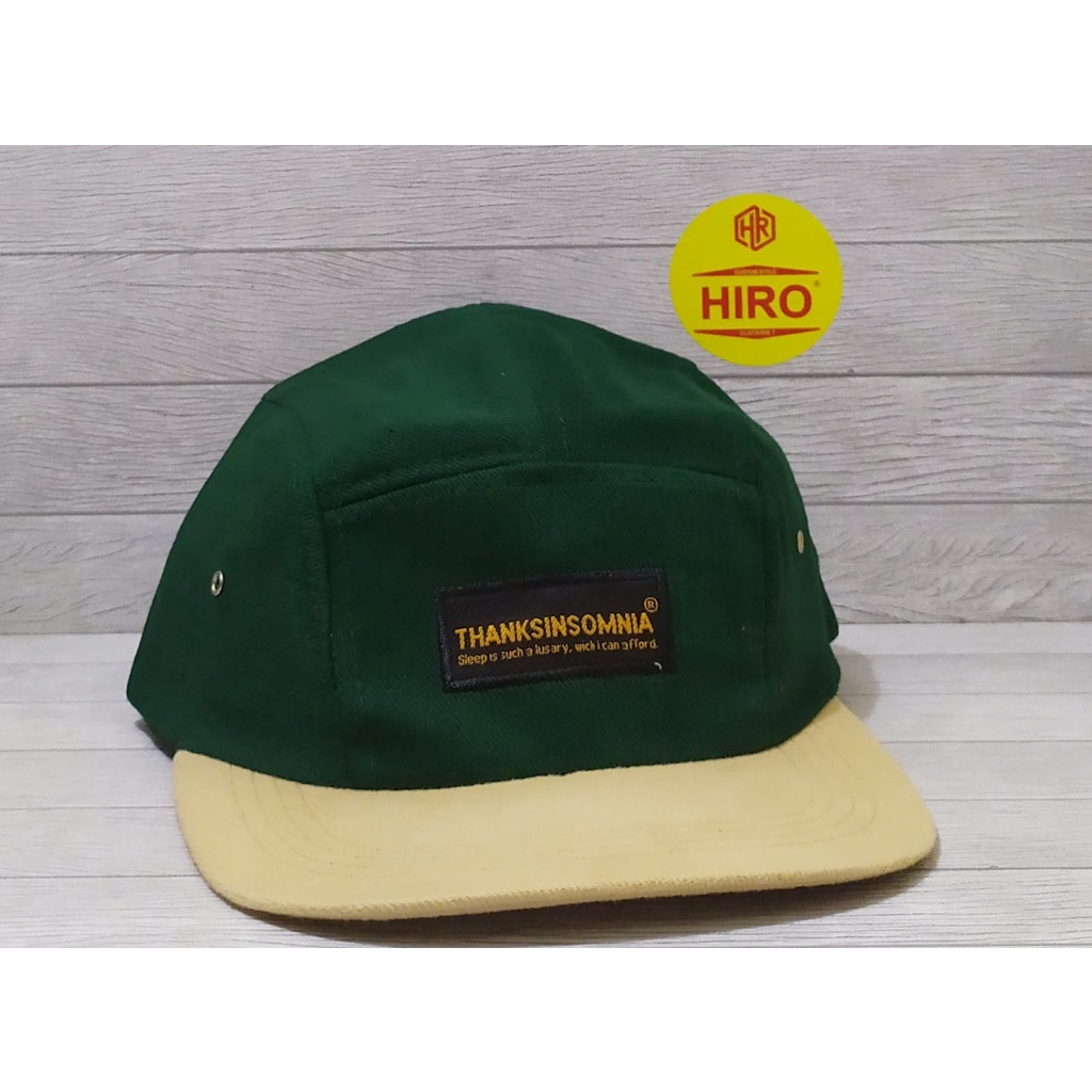 Topi Snapback Bordir Thxnsom Hip-Hop New Model/Topi Lima Panel