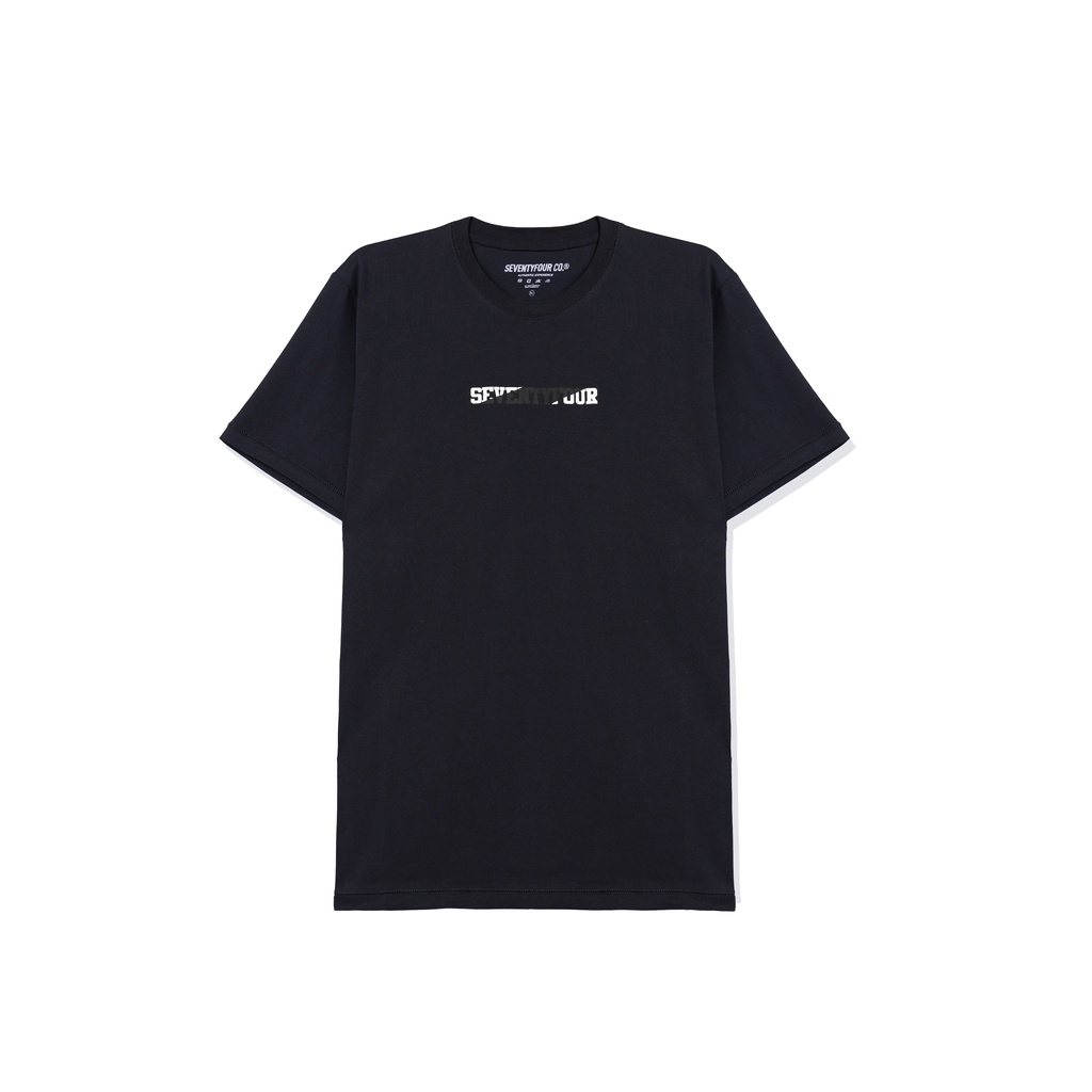 READY STOCK - Seventyfour T-Shirt NCOVER HITAM