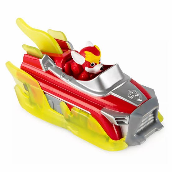 Paw Patrol Marshall True Metal Collectible Mighty Pups Charged Up #Original