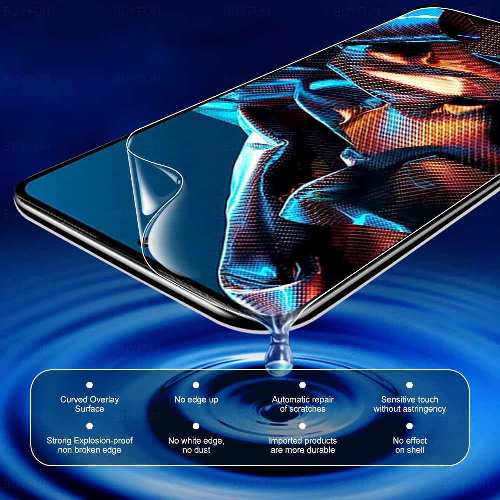 Pelindung Layar Screen Protector Poco X5 5G Poco X5 Pro 5G paket 3 in 1 Berbahan Hydrogel