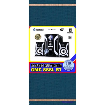 speaker aktif GMC 888L bt bluetooth bass subwoofer multimedia