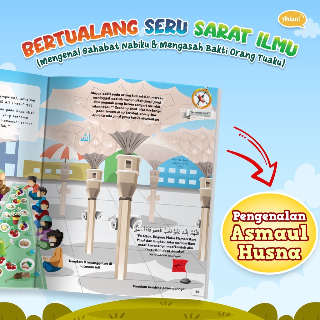 Buku Pertualangan Anak : Bertualang Seru Sarat Ilmu