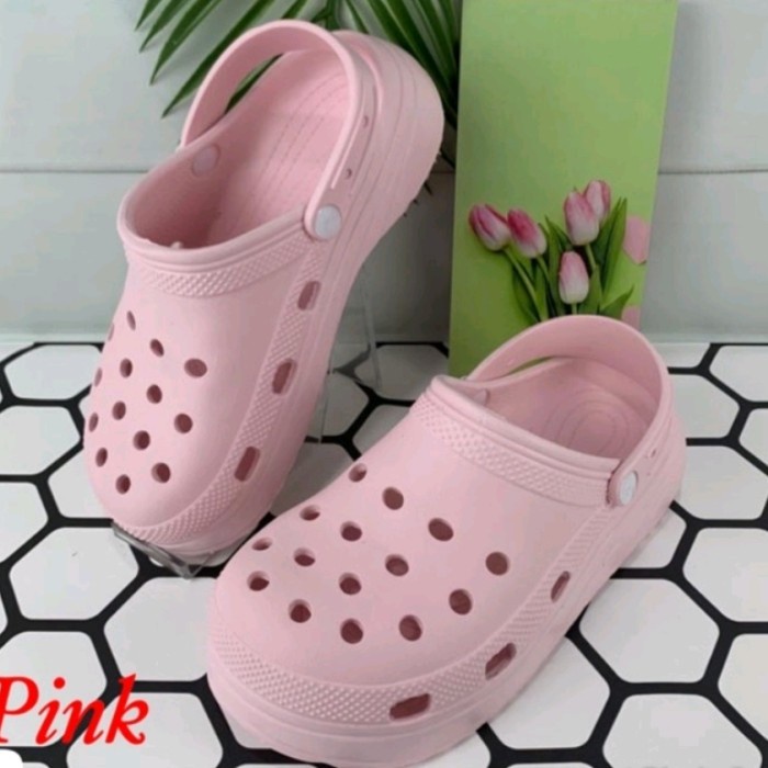 Sandal Wanita Baim Jelly Eva Polos Import Sandal Baim Bakpao