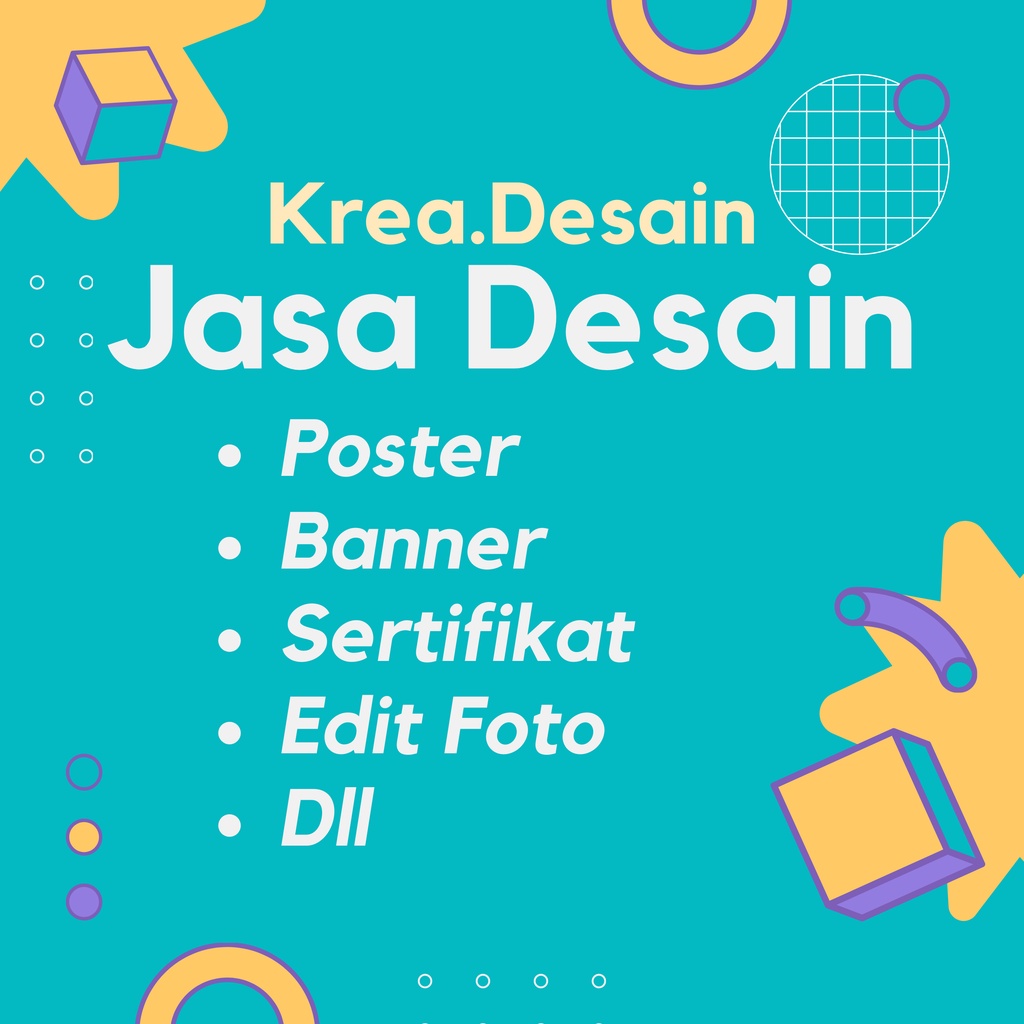 Jasa Desain Logo Banner Spanduk Poster dll