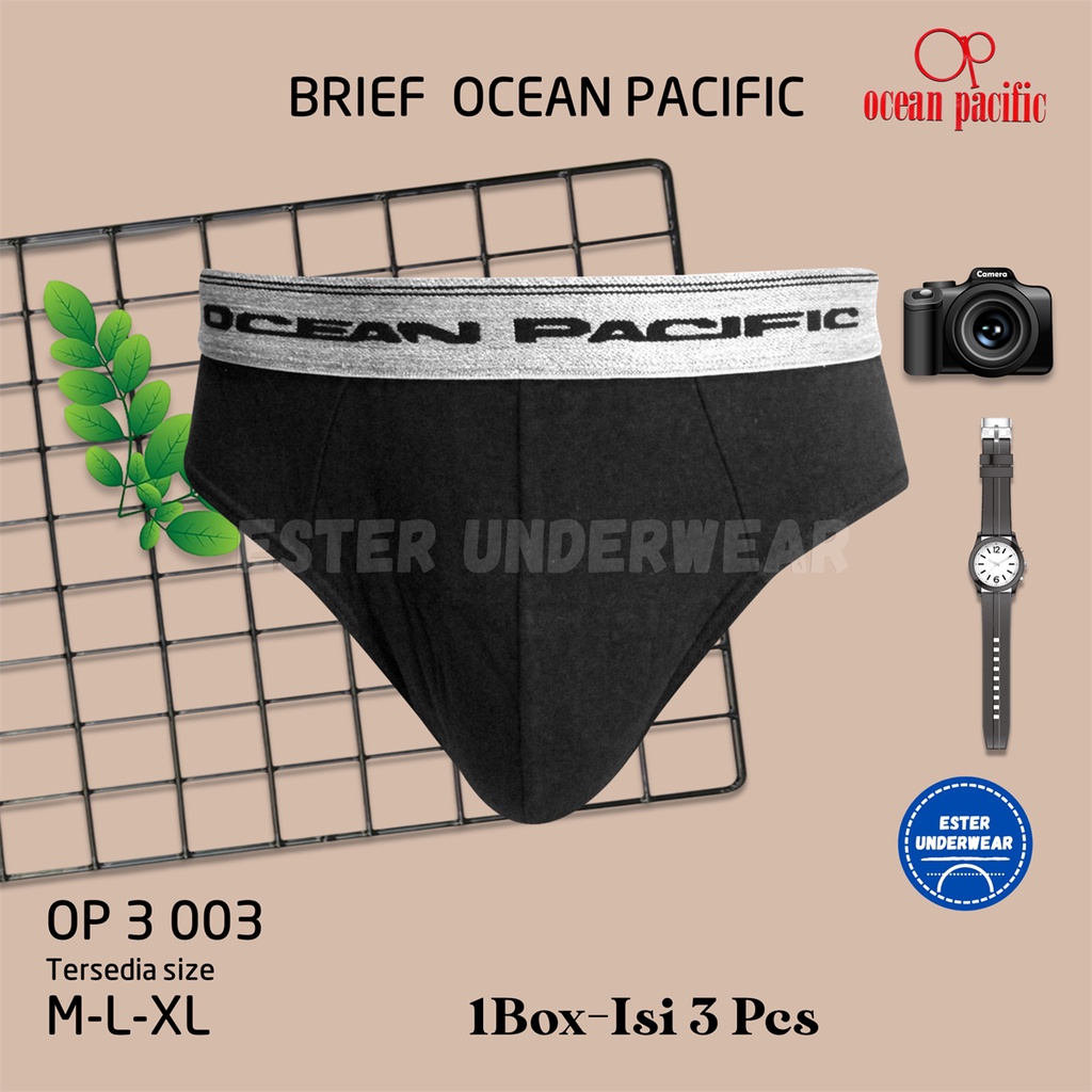 Celana Dalam OCEAN PACIFIC OP 003 ISI 3PCS