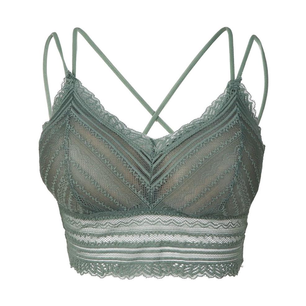 Scelta - Bralette Korean Look Bra Renda Bh Lace Brukat Sc 1109