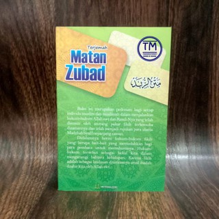 Zubad Matan Zubad Terjemah Matan Zubad - Mutiara Ilmu Agency