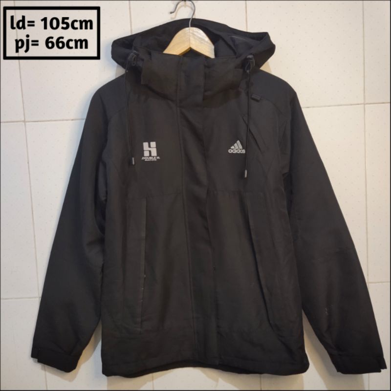 ADIDAS preloved branded jaket pria wanita cewek cowok thrift pl bekas second jacket parasut outdoor 