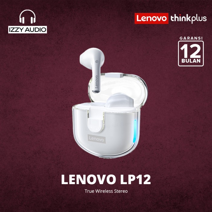 Thinkplus Lenovo LP12 Wireless Bluetooth Earphone Earbuds TWS