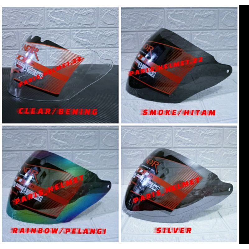 kaca helm GM evolution/GM Evoline