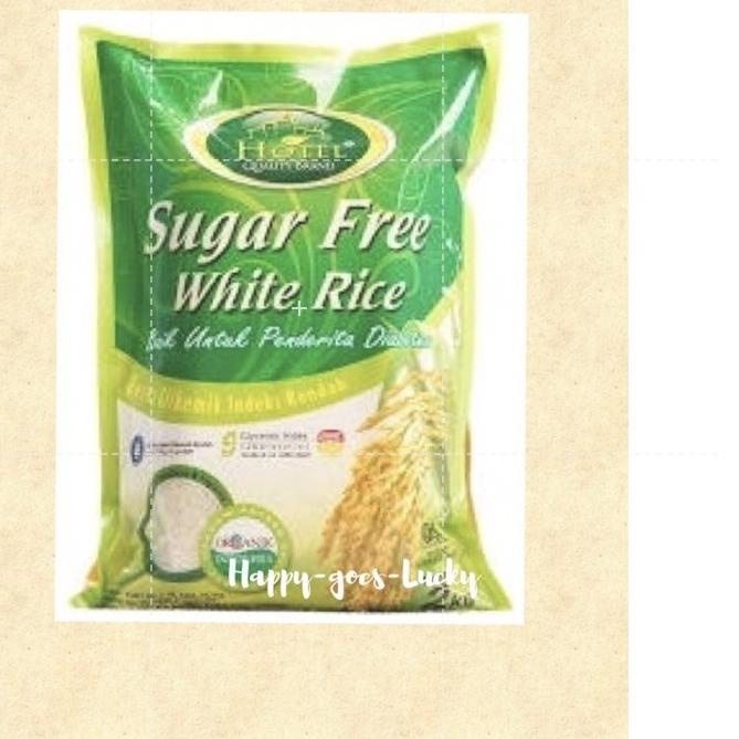 

❂ Sugar free white rice hotel beras putih bebas gula ♬