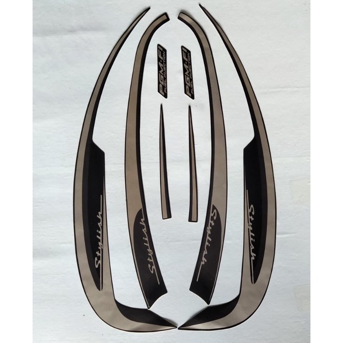 Stiker Striping Lis Body Motor Scoopy Staylish 2013 Lis Body Scoopy Staylish 2013 Standar