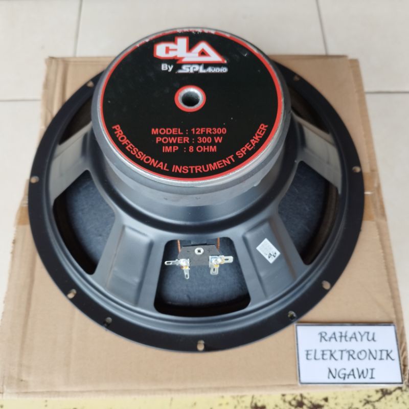 SPEAKER CLA By SPL AUDIO 12 INCH 12FR300 Fullrange Ashley
