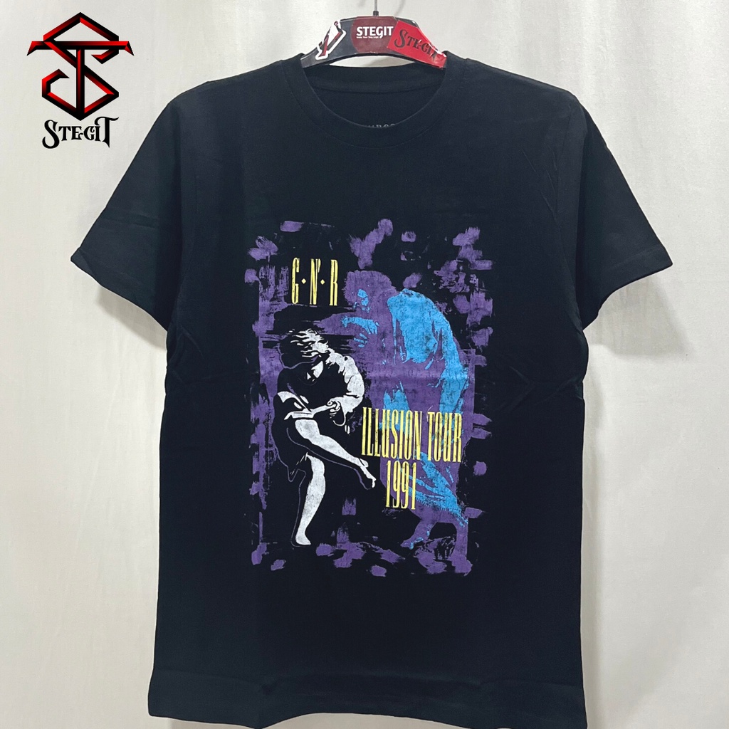 OFFICIALTSHIRT GUNS N ROSES - ILLUSION TOUR 91